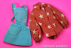 Vintage Barbie Doll Best Buy Sports Star #3353 Shirt & Dress ~ 1970's - Picture 1 of 8