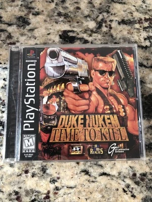 PS1 Duke Nukem: Time to Kill (Sony PlayStation 1, 1998) COMPLETE CIB - Image 1 of 4