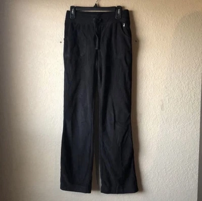 Old Navy Pants Girls Y2K Black Straight Leg Elastic Waist Sweatpants Girls XL 14 - Image 1 of 4