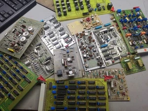 Various PCB From Electronic Test Gear And Military Equipment - Imagen 1 de 15