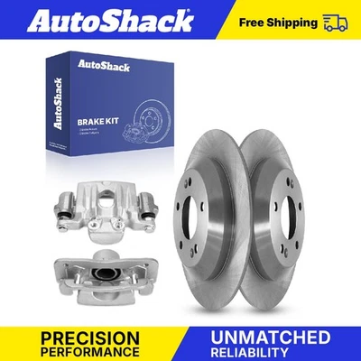 Rear Brake Rotors Calipers for Kia Sorento Hyundai Santa Fe Sport 2.4L V6 Foto 1 de 4