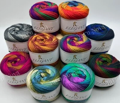 Knitco Elegant Double Knitting Crochet Yarn Wool - 150g - Choice 10 Colours