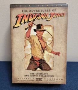 The Adventures of Indiana Jones: The Complete DVD Movie Collection 4 DVD Box Set - Picture 1 of 2