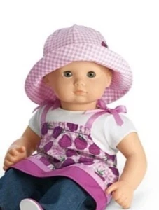 American Girl Bitty Baby Beere Outfit Kleid & Mütze Set für 15" Puppen - Bild 1 von 3