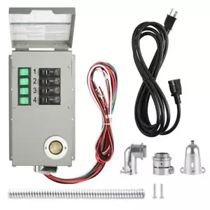 Accessori Generatore Natura 15 Ampere 120V 4 Circuiti Interno Alimentazione Non Automatica - Foto 1 di 5
