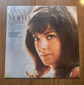 Anna Moffo - Coloratura Arias Vinyl LP Record Promo Seraphim Sealed - Picture 1 of 2