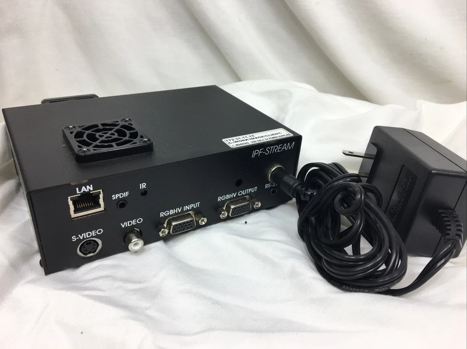 Aurora IPF-STREAM RS-232 RGBHV INPUT Output S Video LAN SPDIF - Image 1 of 4