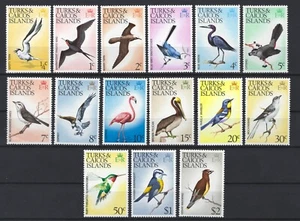 Turks & Caicos 265-279 MNH VF Birds definitives ZAYIX STAMP 0525S0034 - Picture 1 of 4
