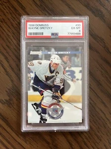 1996 Donruss #93 Wayne Gretzky NrMt-Mint PSA 6 POP 4 - Picture 1 of 2