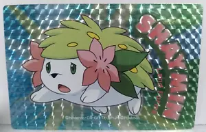 Pokemon Shaymin Land Forme Holo Card Sticker Japanese Birthday Christmas - Picture 1 of 5