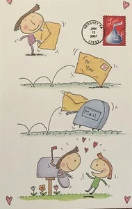 HNLP Hideaki Nakano Grußkarte 4122 Hershey Kisses Mail Myself to You - Bild 1 von 2