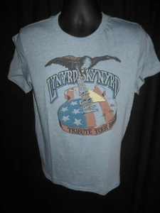 Lynrd Skynrd Boys TriBlend Junk Food Tribute Tour 1988 Retro Shirt - Picture 1 of 4