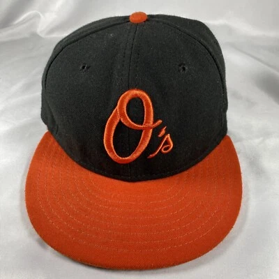 New Era 59Fifty Men's Hat MLB Baltimore Orioles 6 7/8 Hat Fitted Cap - Image 1 of 4
