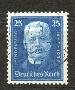 Alemania 1927 Semipostal 25 Pfg. En estado bastante bueno++ usado, Scott # B 21 - Imagen 1 de 1