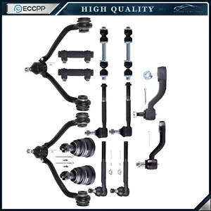 Front Control Arm Ball Joint Tie Rod Sway Bar Pitman Arm For 1993-2000 GMC C3500 - Picture 1 of 18