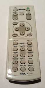 NEC RD-427E projector remote control original equipment for VT440, VT48, VT57 - Picture 1 of 2