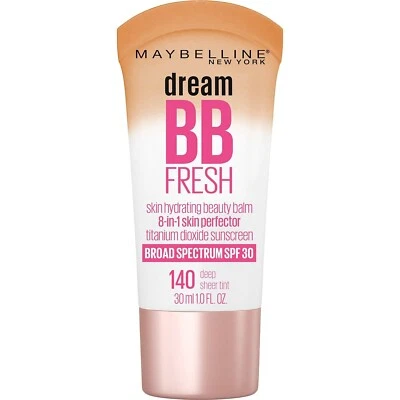 MAYBELLINE  Dream Fresh BB Cream 8 in 1 Deep sheer tint 140 (1 oz.) - Image 1 of 4