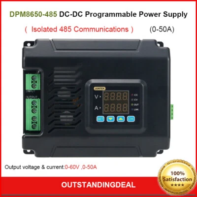 DPM8650-485 DC-DC 60V 50A Programmable Power Voltage Regulator Converter ot25 - Image 1 of 4