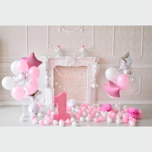 Fondo de fondo de fotografía de primer cumpleaños 3D para bebés bebé 5x3 ft (1834) - Imagen 1 de 12