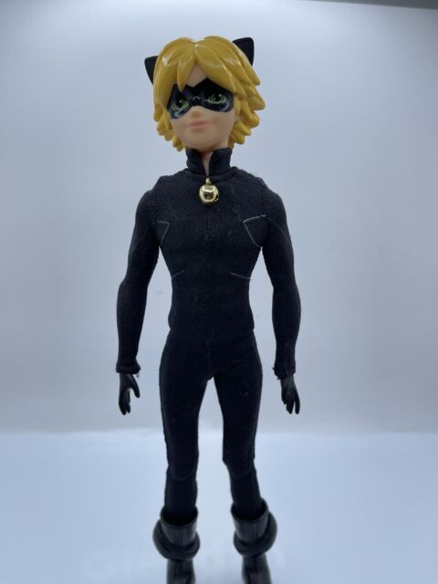 Bandai Adrien Agreste Cat Noir 6 Action Figure Miraculous Ladybug Light up  D5