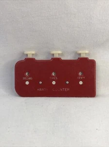 Contatore vintage pratico - contasoldi - dollari centesimi bottoni manuali Giappone - Foto 1 di 4