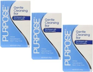 Gentle Cleansing Bar 6 Oz (Pack of 3) - Picture 1 of 5