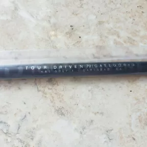 New $400 KBS Ltd. Ed. Black TD 70 CAT3 S Flex Driver Titleist TS2/TS3 - Picture 1 of 4
