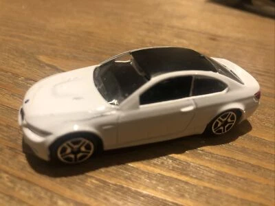 MOTORMAX BMW M3 Coupe White 1/64 Diecast Unboxed VGC - Image 1 of 4
