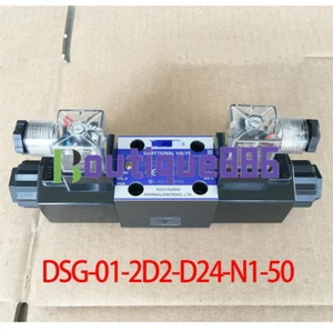 Eins Neu YUKEN DSG-01-2D2-D24-N1-50 Solenoid Direktionale Ventil Operated Valves - Bild 1 von 1