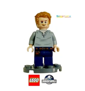 Lego JW048 Owen Grady (Open Neck Shirt) Jurassic World Minifigure 76949 76947 - Picture 1 of 3