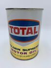 Vintage+1-quart+Total+Golden+Supreme+Motor+oil+can+SAE-30