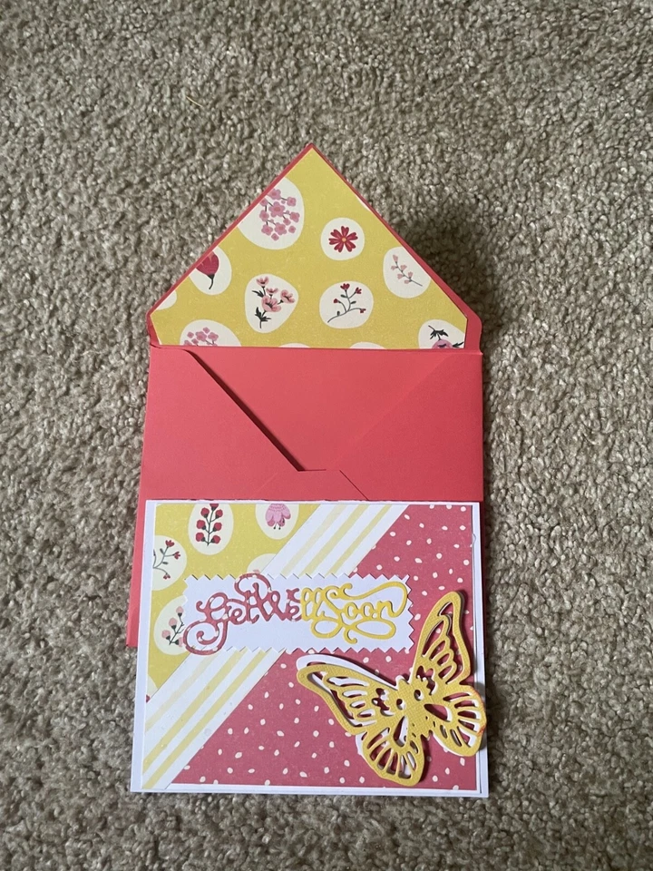 Handcrafted Get Well Card - Image 1 of 1