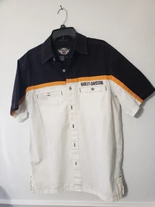 Harley Davidson Western Kurzarm Button Down Hemd.Gebraucht. - Bild 1 von 6