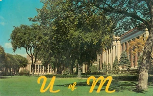 Postcard University of Minnesota The Mall 1964 - Picture 1 of 2