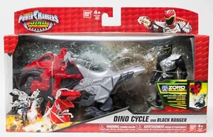 Power Rangers Dino Cycle und Black Ranger Figur Megazord Builder 2016 - Bild 1 von 6