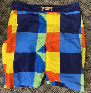 APPAMAN BOYS SWIM PANTS SIZE 6 MULTICOLORED  - Picture 1 of 2