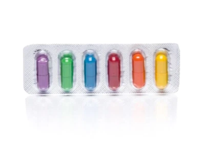 METMA 6 Capsules Paint Dye Colour for Decorating Painting Easter Eggs Fancy Crafts