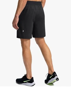 Soothfeel Men's Athletic Running Shorts with Zipper Pocket 7” Medium Black NWT - Picture 1 of 7