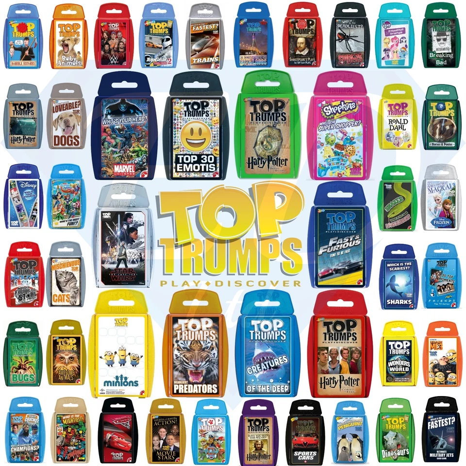 Top Trumps Card Games Play & Discover Top Trump Largest Range, Latest Editions - Image 1 of 1