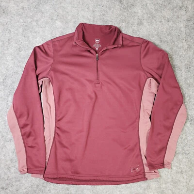 REI Shirt Womens Large Long Sleeve Activewear 1/4 Zip Lightweight Pullover - Изображение 1 из 4