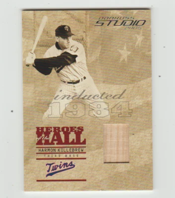 2005 DONRUSS HARMOM KILLEBREW GAME-USED BAT NON-AUTO/NON-AUTOGRAPH S/N 110/150 - Image 1 of 2