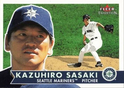 2001 Fleer Tradition Baseball Kazuhiro Sasaki Seattle Mariners #331 - Image 1 of 2