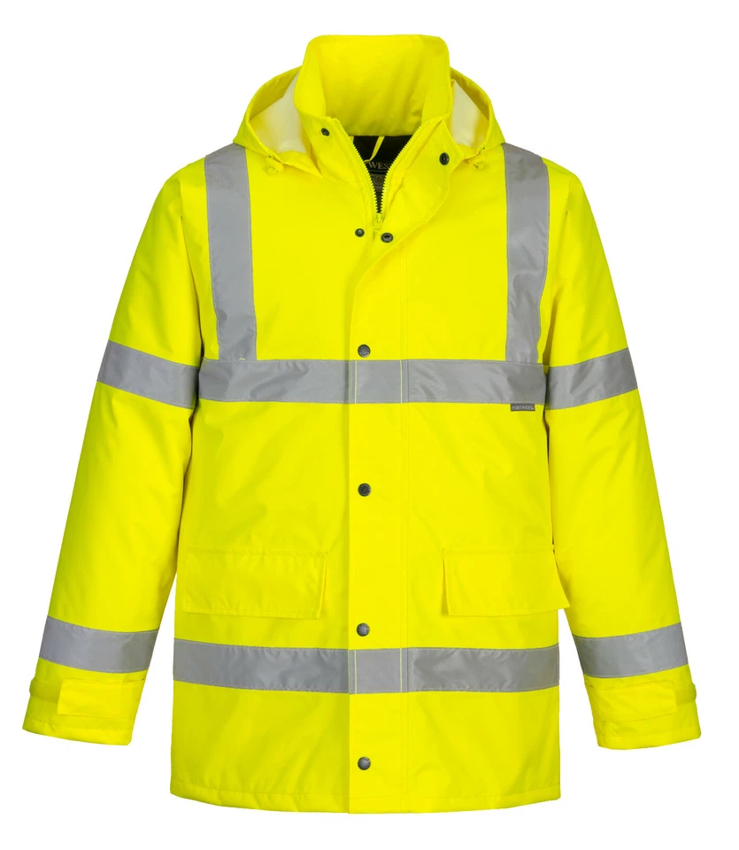 Hi-vis Traffic Jacket Yellow X Large XL Portwest S460YERXL