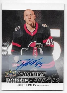 21/22 UPPER DECK CREDENTIALS ROOKIE ARRIVALS AUTOGRAPH Parker Kelly #RA47 - Picture 1 of 1