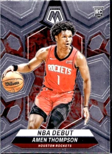 Amen Thompson - Rookie - 2023-24 Panini Mosaic - NBA Debut #269 - Bild 1 von 1