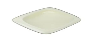 Lacquerware decorative tray / bowl - white - Imagen 1 de 2