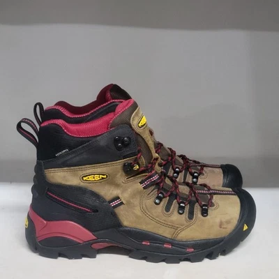 Bota de Trabajo Keen Pittsburgh 6" Puntera de Acero Marrón Para Hombre Talla 10.5D Foto 1 de 4
