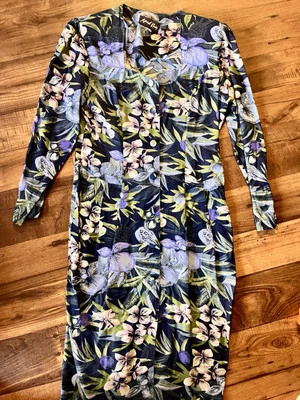 Floral Women’s Vintage Dress - Image 1 of 2