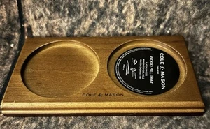 Cole and Mason Wodden Mill Tray-6.57" x 3.74" x .51" - Picture 1 of 2