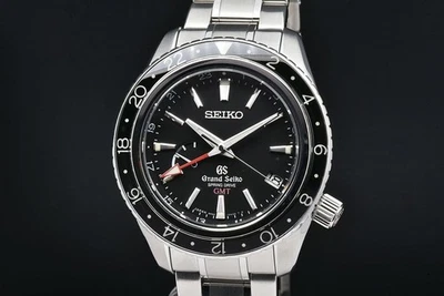 SEIKO SBGE001 GRAND SEIKO Spring Drive GMT Power Reserve 9R66 #058 - Bild 1 von 4